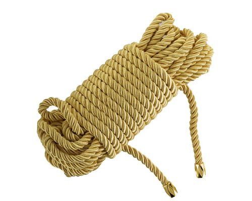 Веревка для шибари LOCKINK SEVANDA Shibari Pratice Rope Golden, 8 метров