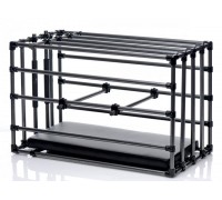 Прочная разборная клетка для наказаний Kennel Adjustable Bondage Cage