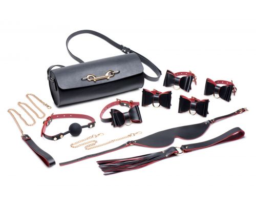 Набор для BDSM Master Series Bow - Luxury BDSM Set With Travel Bag