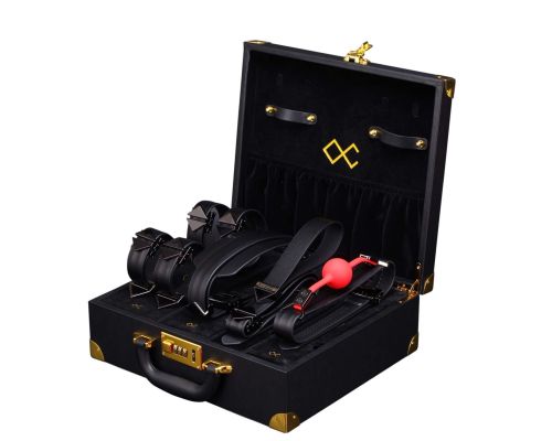 БДСМ-набор LOCKINK Moonlight Treasure Chest - Black Set