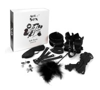 Набор БДСМ Art of Sex - Soft Touch BDSM Set, 9 предметов, Черный