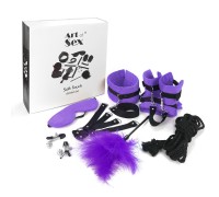 Набор БДСМ Art of Sex - Soft Touch BDSM Set, 9 предметов, Фиолетовый