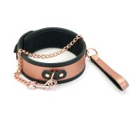 Ошейник с поводком Liebe Seele Rose Gold Memory Collar with Leash