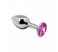 Анальная пробка Alive Mini Metal Butt Plug Pink M