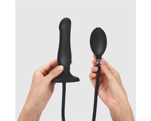 Strap-On-Me INFLATABLE DILDO PLUG - NOIR