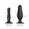 Strap-On-Me INFLATABLE DILDO PLUG - NOIR