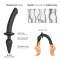 Анальная пробка с дилдо Strap-On-Me SWITCH PLUG-IN SEMI-REALISTIC DILDO BLACK - S