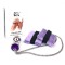 Наручники с металлической анальной пробкой Art of Sex Handcuffs with Metal Anal Plug size M Purple