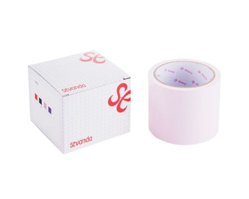 Электростатическая лента для бондажа LOCKINK SEVANDA Electrostatic Tape - Pink Tape, 16 м