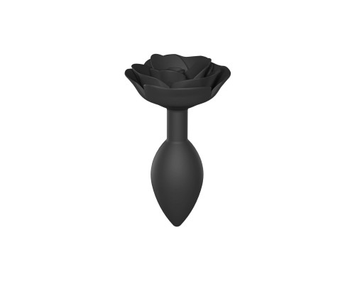 Анальная пробка Love To Love OPEN ROSES L SIZE - BLACK ONYX