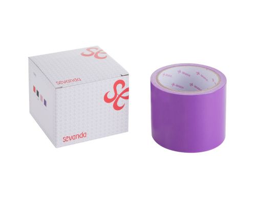 Электростатическая лента для бондажа LOCKINK SEVANDA Electrostatic Tape - Purple Tape, 16 м