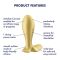 Анальная пробка Satisfyer Intensity Plug Gold