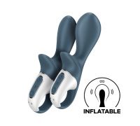 Анальный вибратор Satisfyer Air Pump Booty 2, надувается