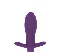 Анальная пробка с вибрацией MAI Attraction Toys №87 Purple перезаряжаемая, длина 11см, диаметр 3,5см