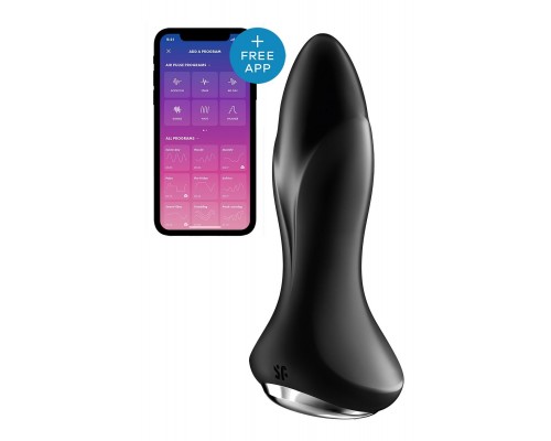 Анальная пробка Satisfyer Rotator Plug 1+ Black