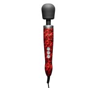 Вибромассажер DOXY Die Cast ROSE PATTERN, очень мощный, питание 220В, металлический корпус