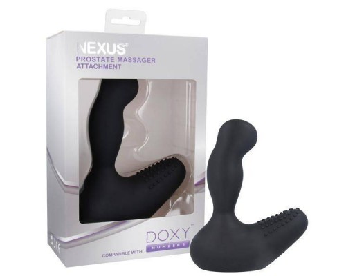 Насадка для вибромассажера Doxy Number 3 - Nexus Prostate Massager в виде массажера простаты