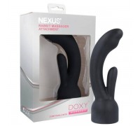 Насадка для вибромассажера Doxy Number 3 - Nexus Rabbit Massager в виде вибратора-кролика