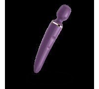 Вибромассажер Satisfyer Wand-er Woman (Purple/Gold) водонепроницаемый, мощный, размер XXL