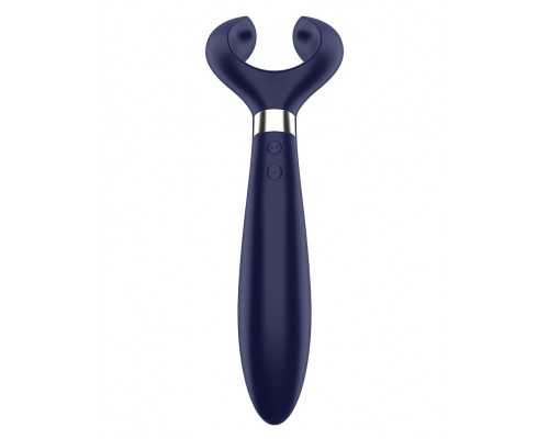 Вибратор для пар Satisfyer Endless Fun Blue, три мотора, многофункциональный