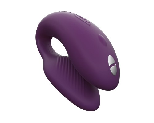 Смарт-вибратор для пар We-Vibe Chorus Purple, сенсорное управление вибрациями сжатием пульта