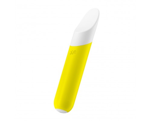 Минивибратор с гибким язычком Satisfyer Ultra Power Bullet 7 Yellow