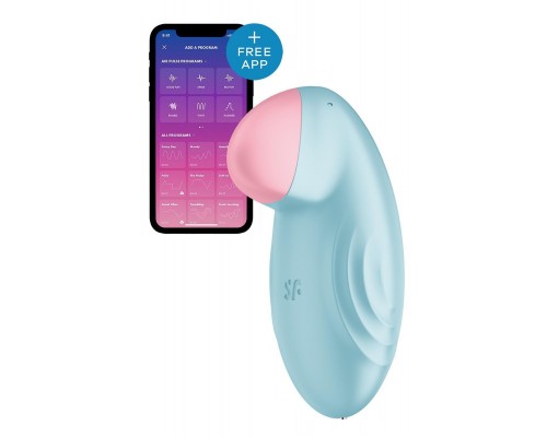 Вибратор Satisfyer Tropical Tip Light Blue