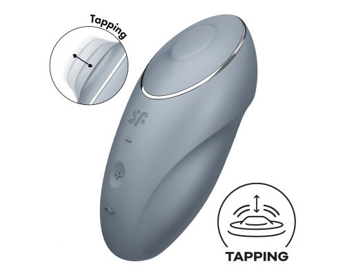 Вибратор Satisfyer Tap & Climax 1 Bluegrey