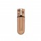 Вибропуля PowerBullet - First-Class Bullet 2.5" with Key Chain Pouch, Rose Gold