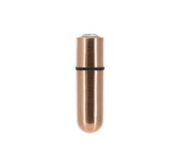 Вибропуля PowerBullet - First-Class Bullet 2.5" with Key Chain Pouch, Rose Gold