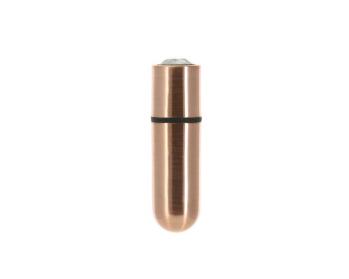 Вибропуля PowerBullet - First-Class Bullet 2.5" with Key Chain Pouch, Rose Gold