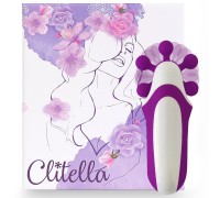 Стимулятор с имитацией оральных ласк FeelzToys - Clitella Oral Clitoral Stimulator Purple