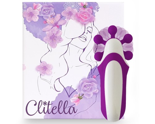 Стимулятор с имитацией оральных ласк FeelzToys - Clitella Oral Clitoral Stimulator Purple