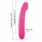 Вибратор Dorcel Real Vibration M Magenta 2.0, диам 3,7см, перезаряжаемый, для точки G, водостойкий