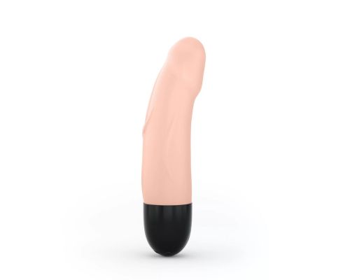 Вибратор Dorcel Real Vibration S Flesh 2.0, диам 3,7см, перезаряжаемый, для точки G