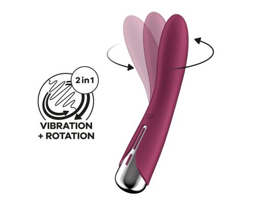 Вибратор Satisfyer Spinning Vibe 1 Red