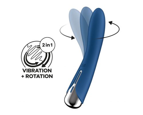 Вибратор Satisfyer Spinning Vibe 1 Blue