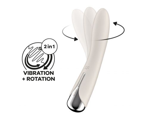 Вибратор Satisfyer Spinning Vibe 1 Beige