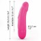 Вибратор Dorcel Real Vibration S Magenta 2.0, диам 3,7см, перезаряжаемый, для точки G, водостойкий