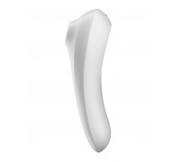 Смарт вибратор и вакуумный стимулятор 2-в-1 Satisfyer Dual Pleasure White