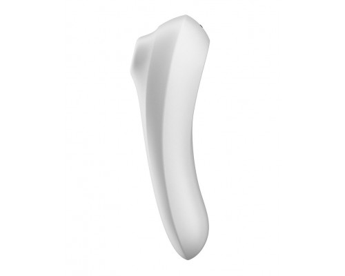 Смарт вибратор и вакуумный стимулятор 2-в-1 Satisfyer Dual Pleasure White