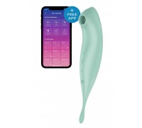 Вакуумный вибратор Satisfyer Twirling Pro+ Mint