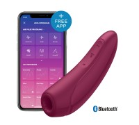 Вакуумный клиторальный стимулятор Satisfyer Curvy 1+ Rose Red