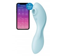 Вакуумный стимулятор с вибрацией Satisfyer Curvy Trinity 5 (Blue)