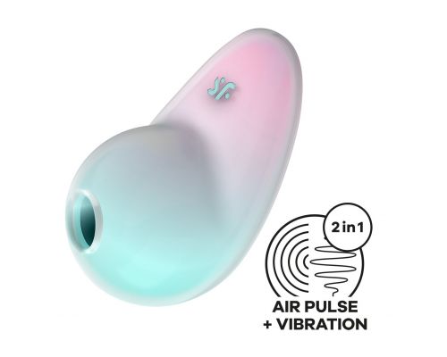 Вакуумный вибратор Satisfyer Pixie Dust Mint/Pink