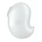 Вакуумный клиторальный стимулятор с вибрацией Satisfyer Cutie Ghost White