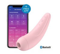 Вакуумный клиторальный стимулятор Satisfyer Curvy 2+ Pink