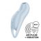 Вакуумный клиторальный стимулятор с вибрацией Satisfyer Pocket Pro 1 Blue