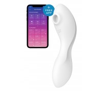 Вакуумный стимулятор с вибрацией Satisfyer Curvy Trinity 5 (White)