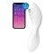 Вакуумный стимулятор с вибрацией Satisfyer Curvy Trinity 5 (White)